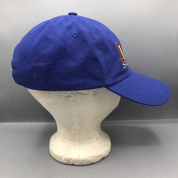 Living Single Vintage Strapback Hat Cap Adjustable Blue Sitcom 90s TV - VGC - Picture 2 of 5